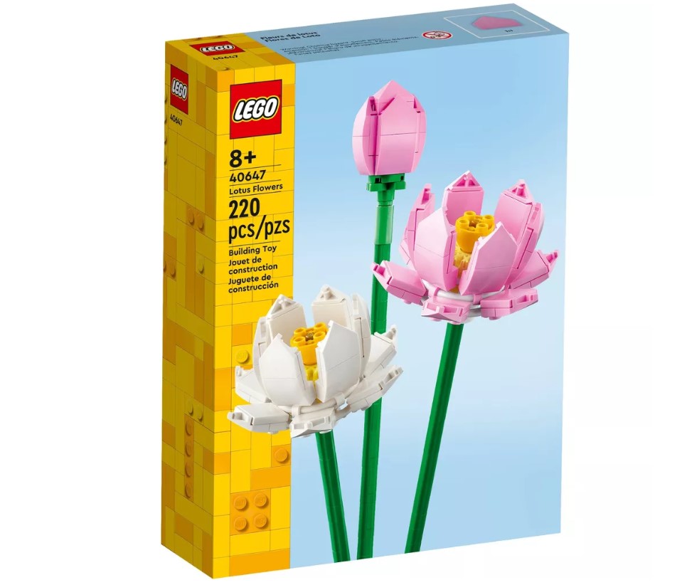 LEGO Lotus Flowers Building Toy Set – House-of-Blooms