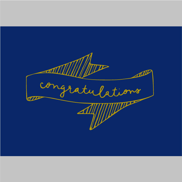 Congratulations greeting card