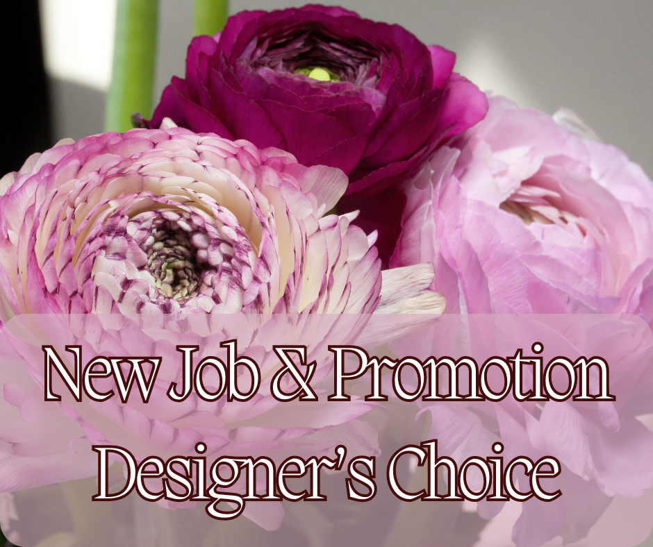 New Job & Promotion Designer's Choice