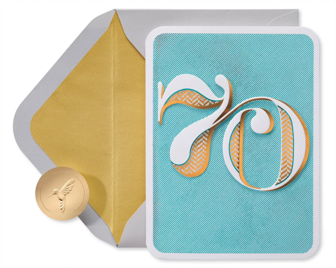 Wonderful Milestone 70th Birthday Greeting Card