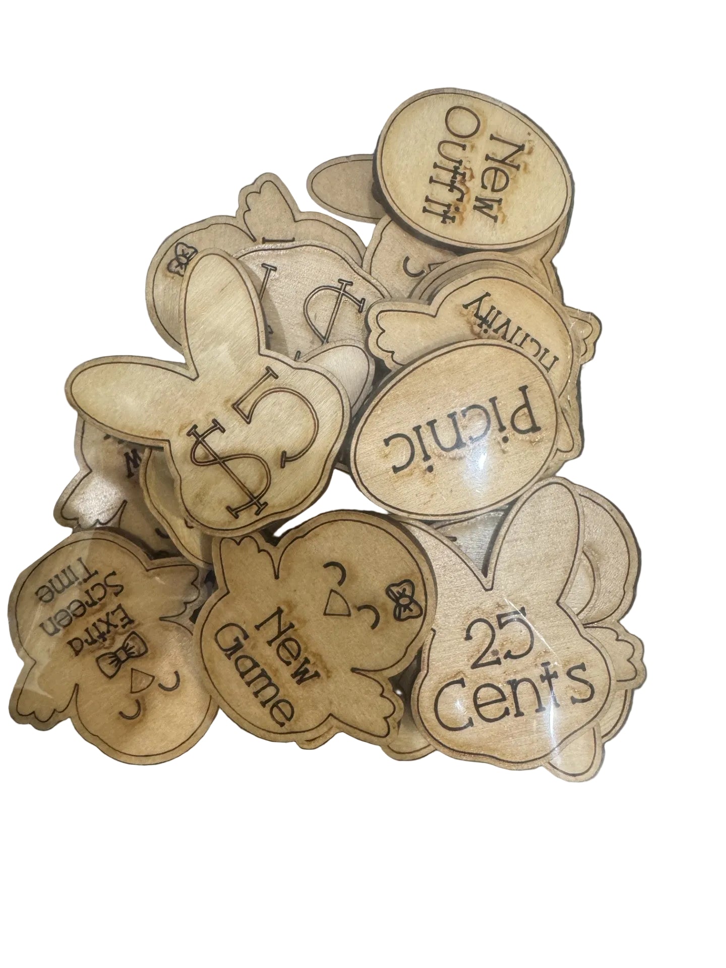 Wood Easter Egg Tokens – House-of-Blooms
