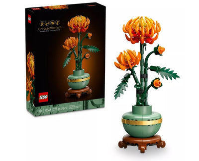 LEGO Icons Chrysanthemum Flower Décor Building Set