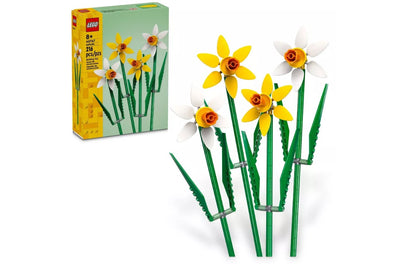 LEGO Flowers Celebration Gift, Yellow and White Daffodil