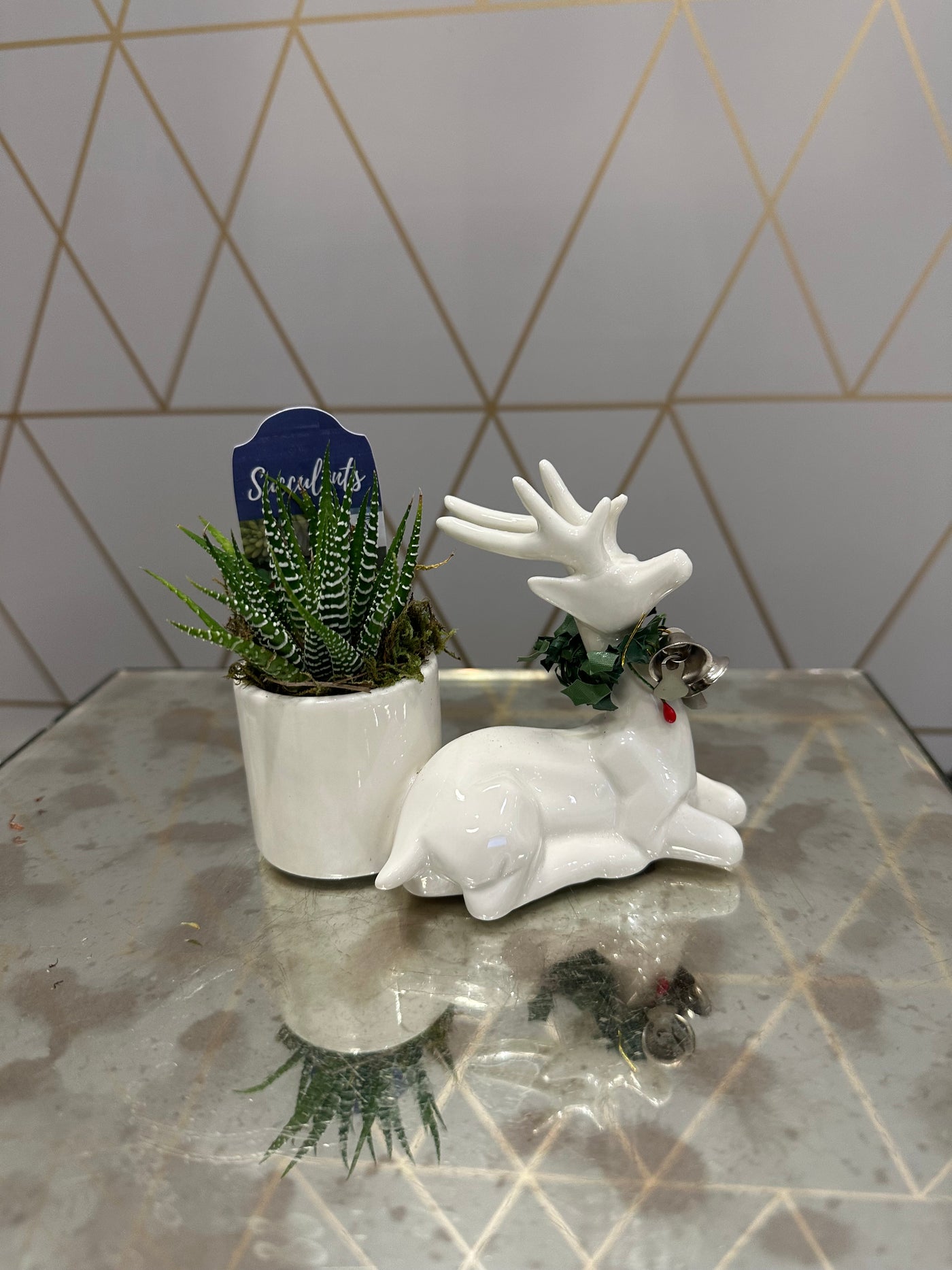 2" Ceramic Reindeer