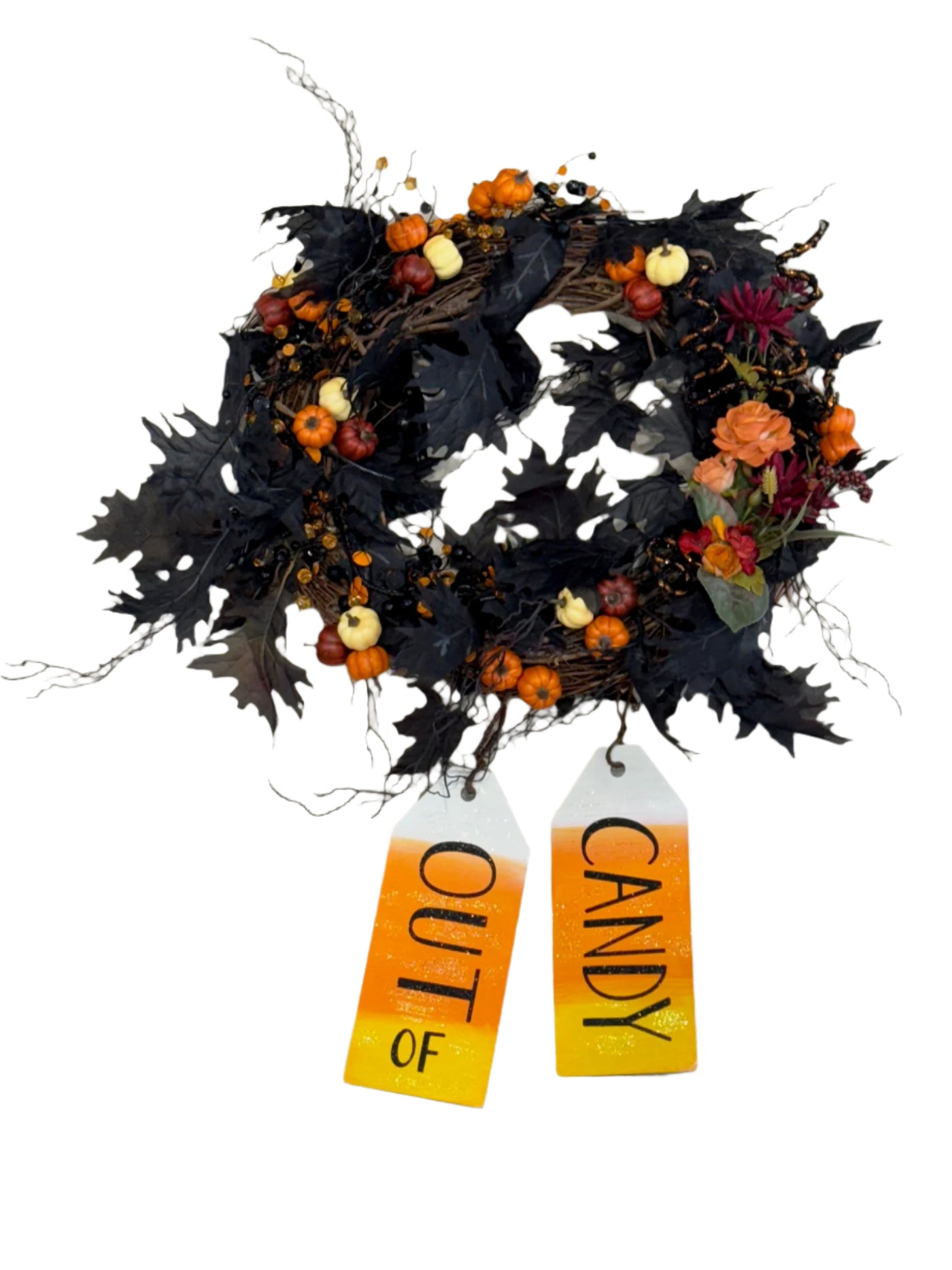 Halloween Trick or Treat Wreath