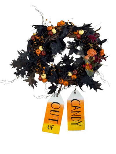 Halloween Trick or Treat Wreath