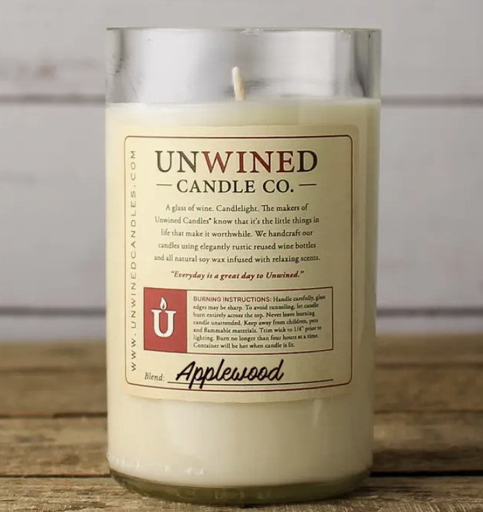 Applewood Signature Series - Wine Bottle Candle