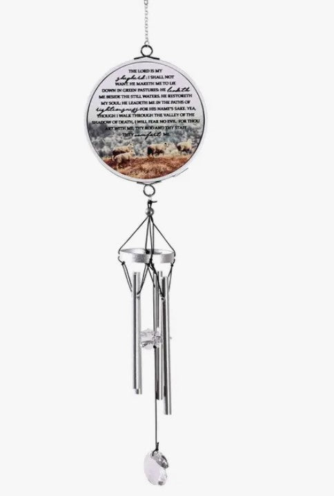 Windchime the Lord Is My Shepherd 14in