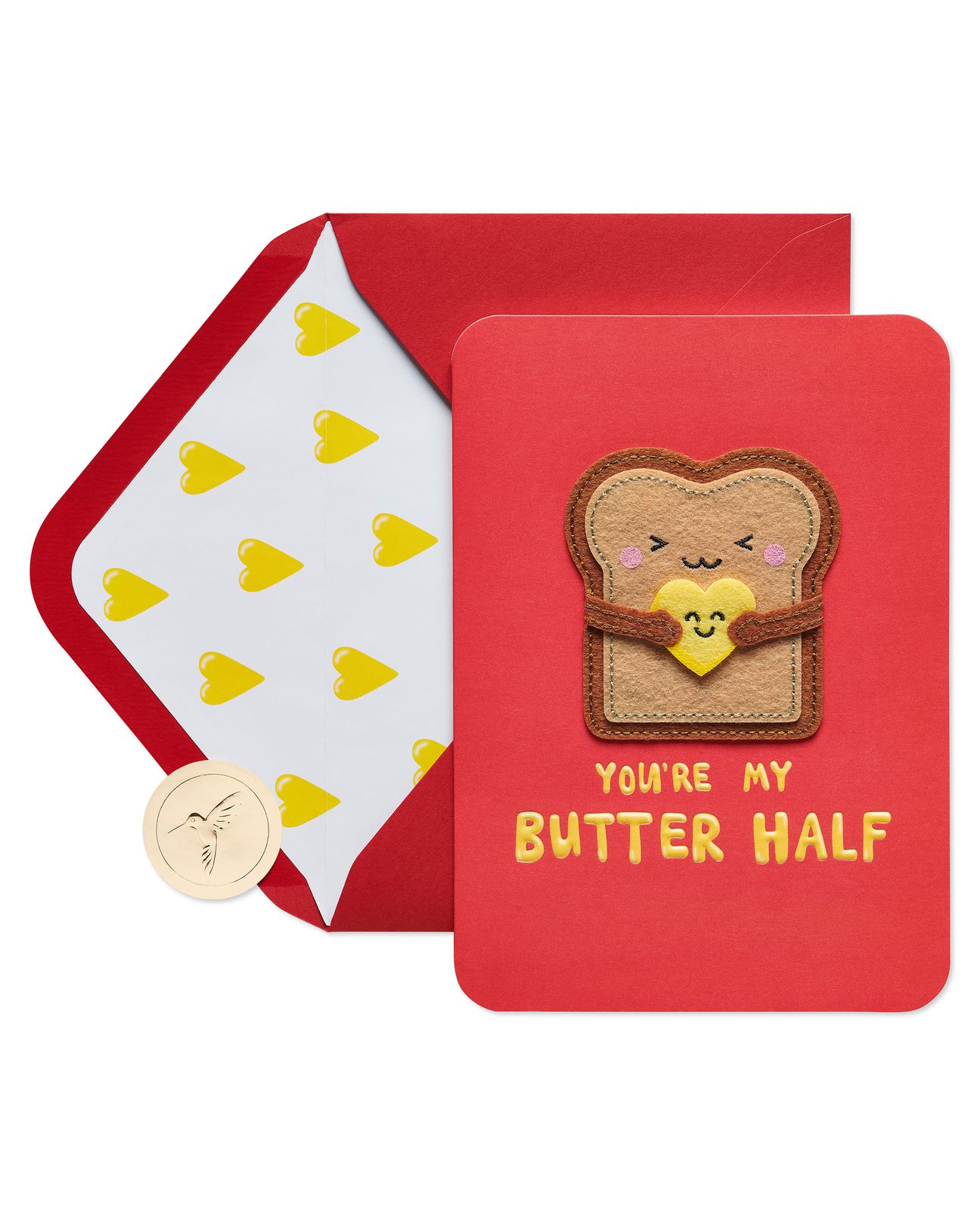 Butter Half Funny Valentine’s Day Greeting Card