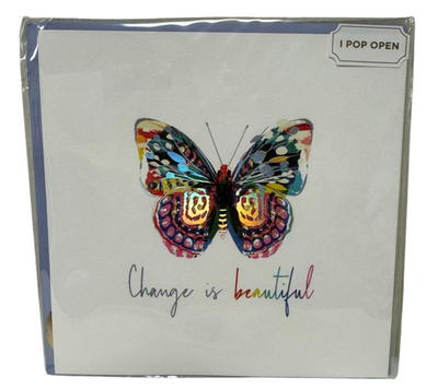 Change is Beautiful Greeting Card