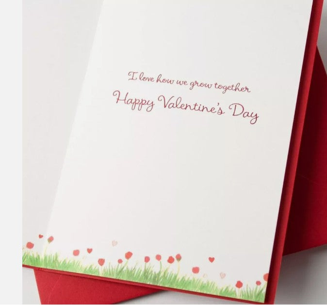 Tree's with Heart Roots Valentine’s Day Card