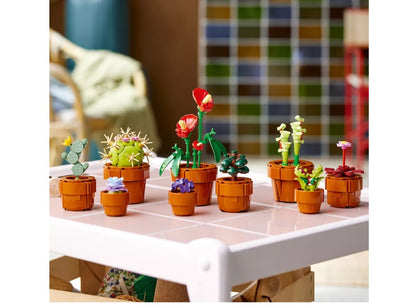 LEGO Icons Tiny Plants and Flowers Build and Display Set