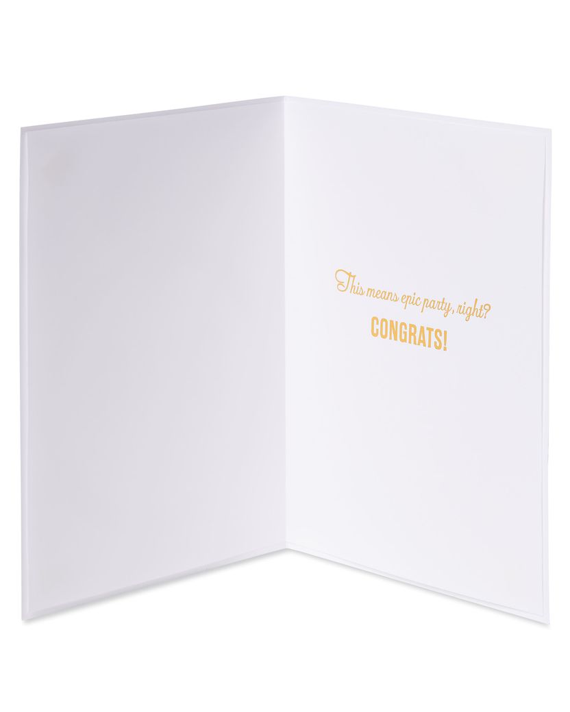 Omg Ring Funny Wedding Greeting Card