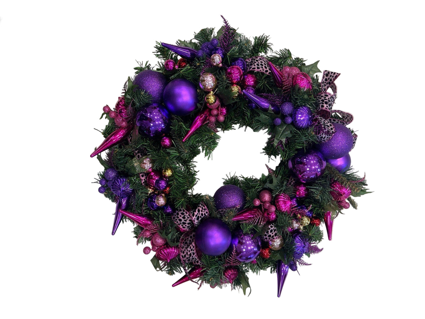 Purple and Pink Wreath